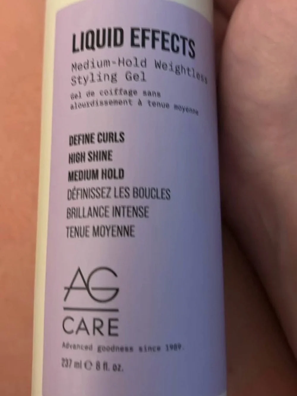 AG Care Re Coil & Liquid Effects